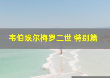 韦伯埃尔梅罗二世 特别篇